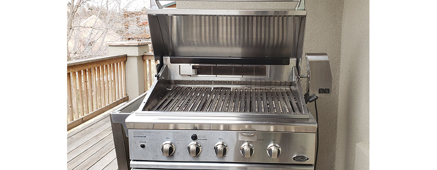 Cleaned DCS grill