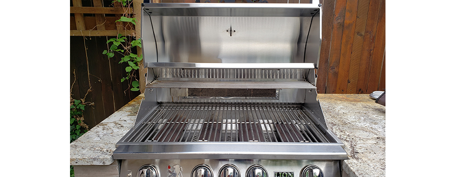 Cleaned Lion grill