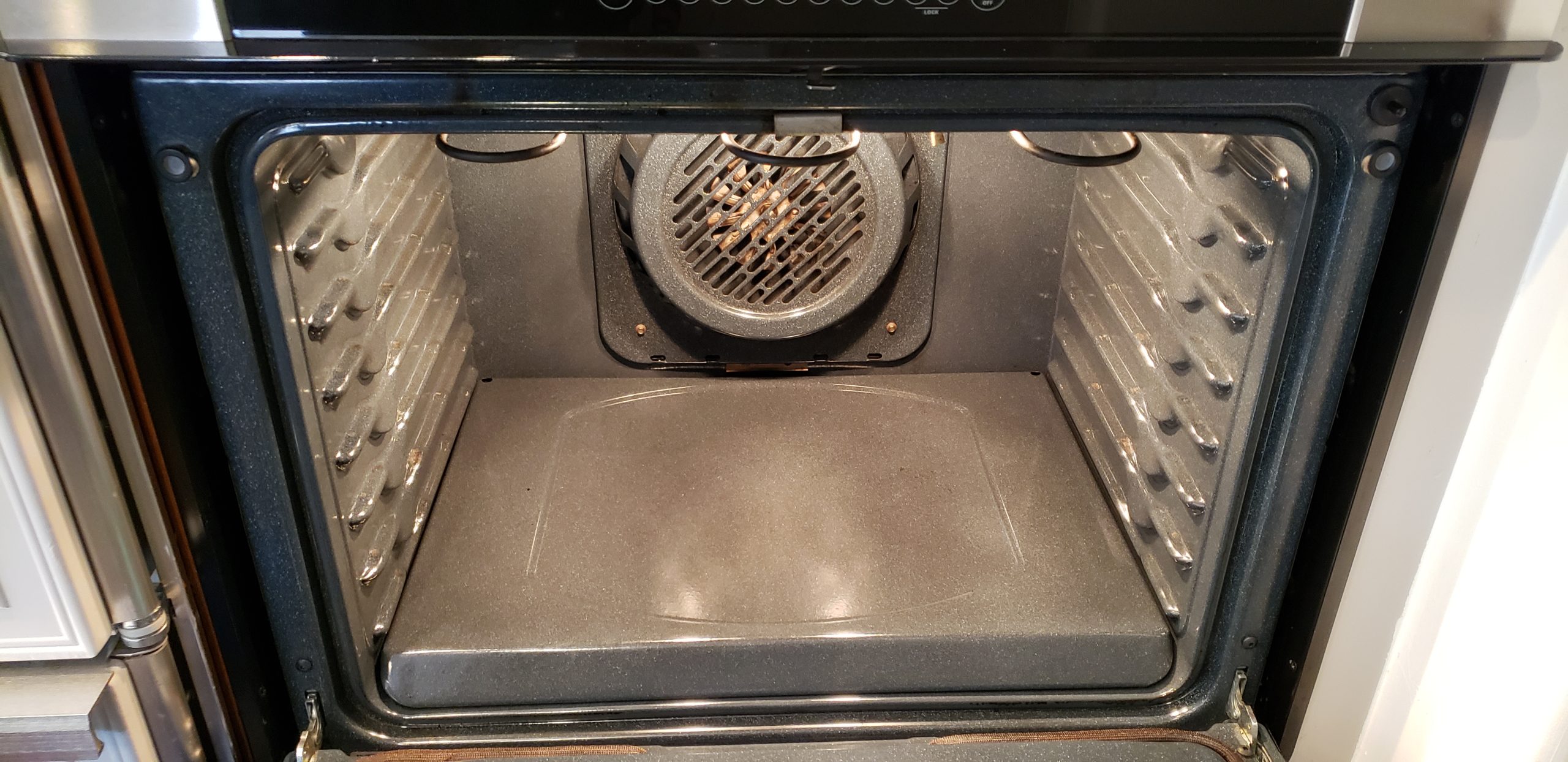 Wall Oven after cleaning