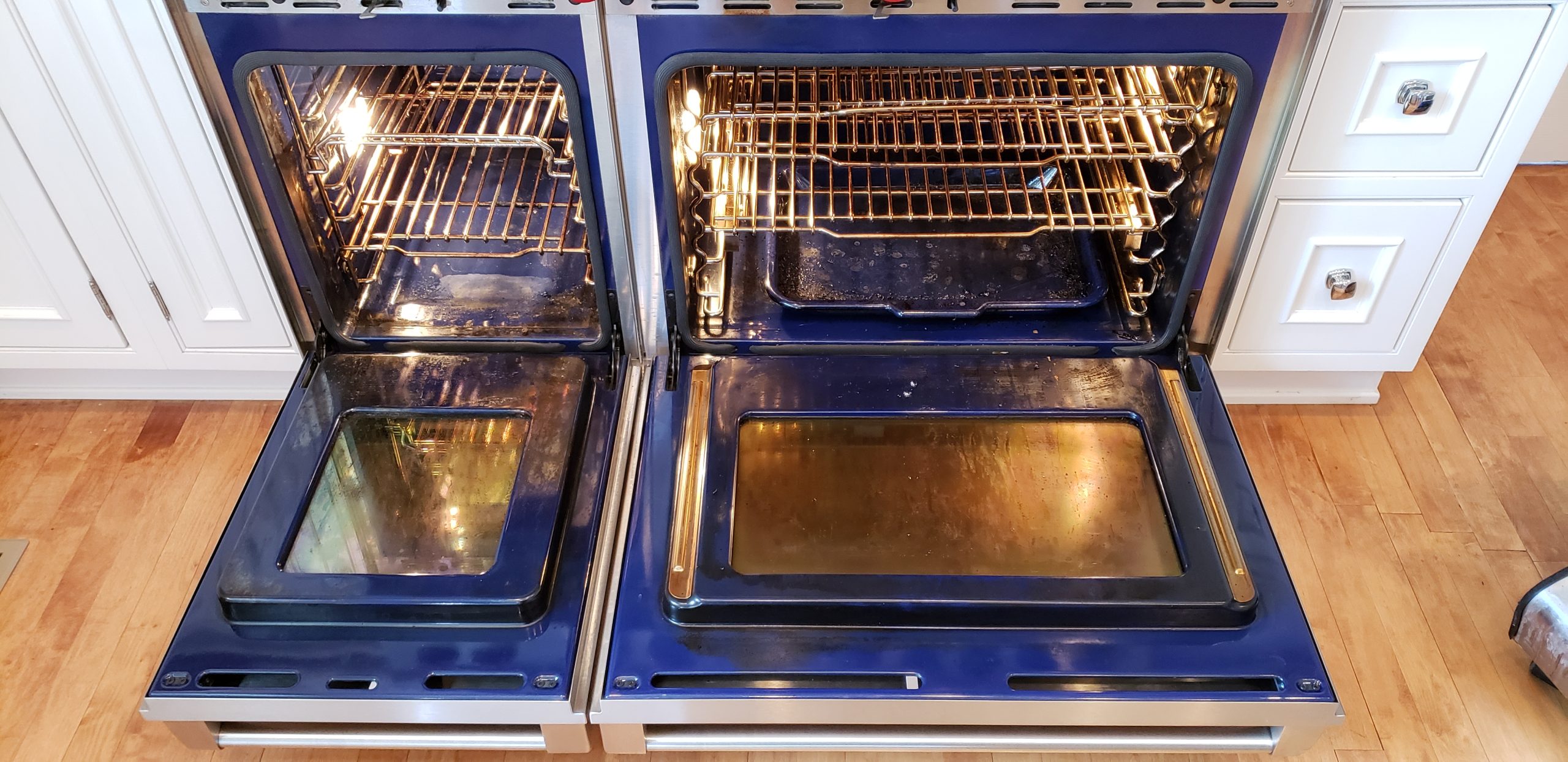 Wolf Oven before cleaning