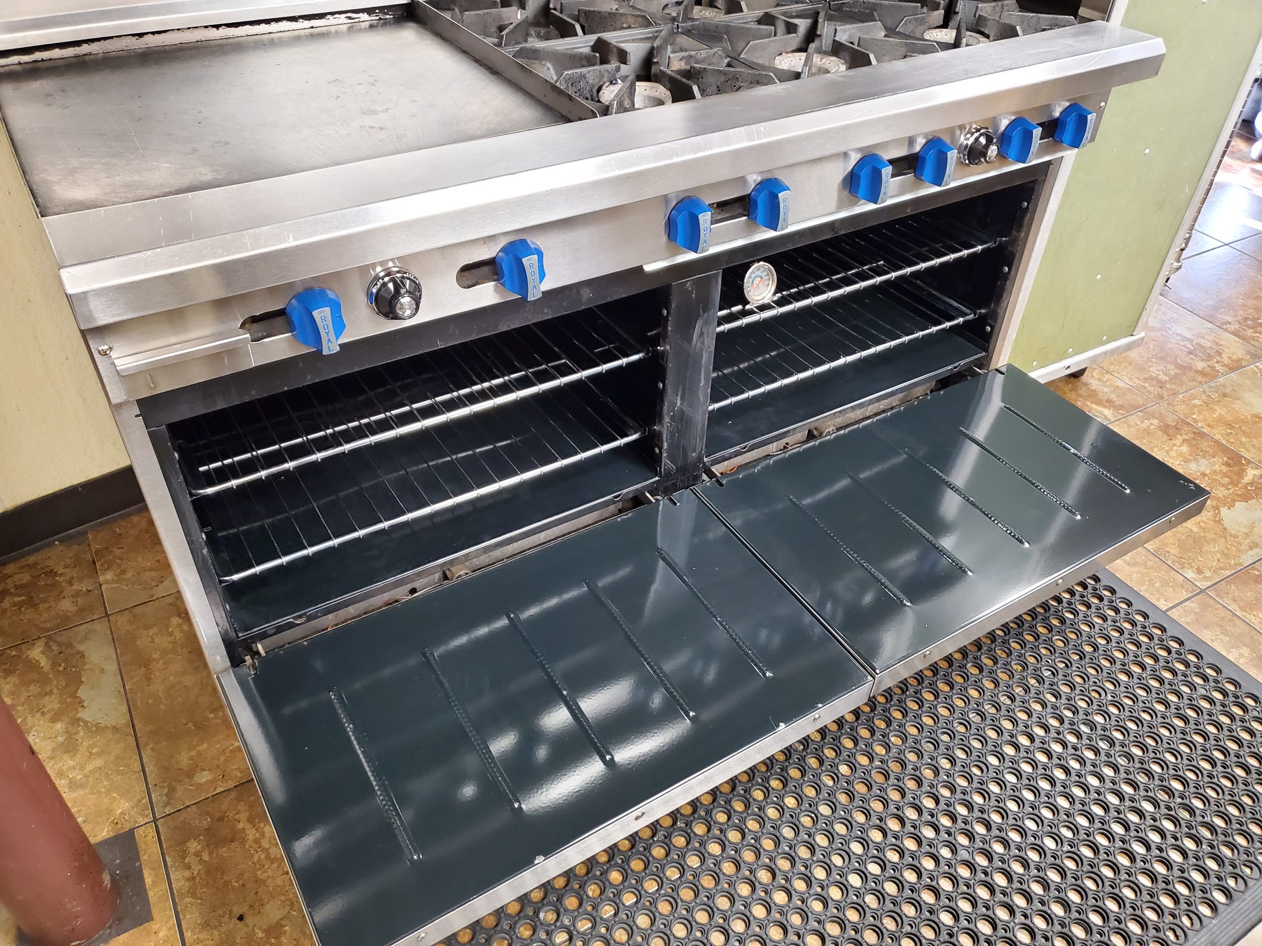 Royal range after cleaning