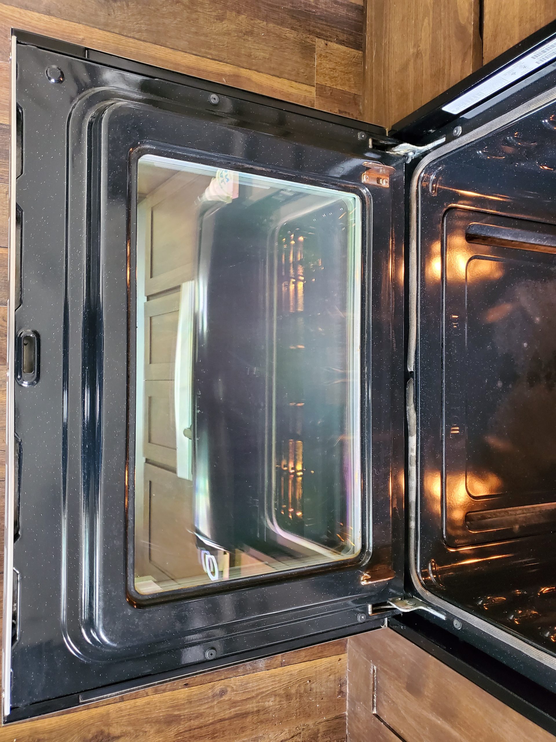 Oven after cleaning