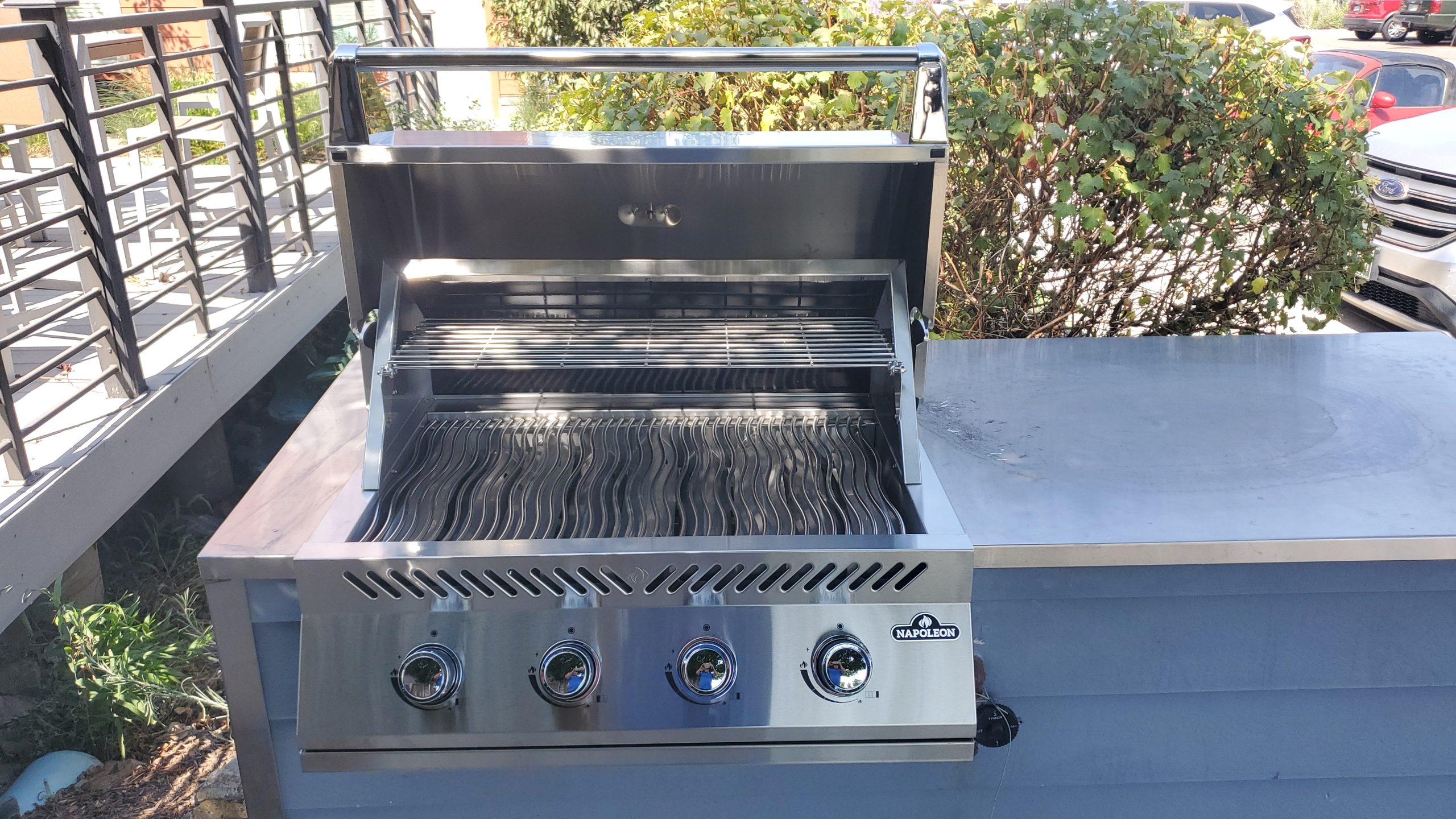 Napoleon grill installation