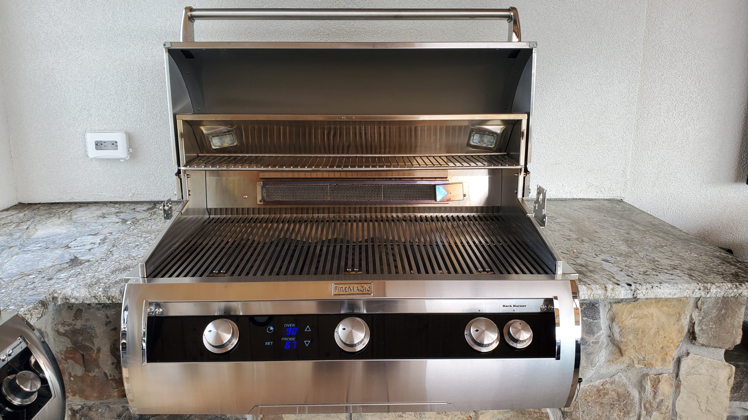 Firemagic grill after cleaning