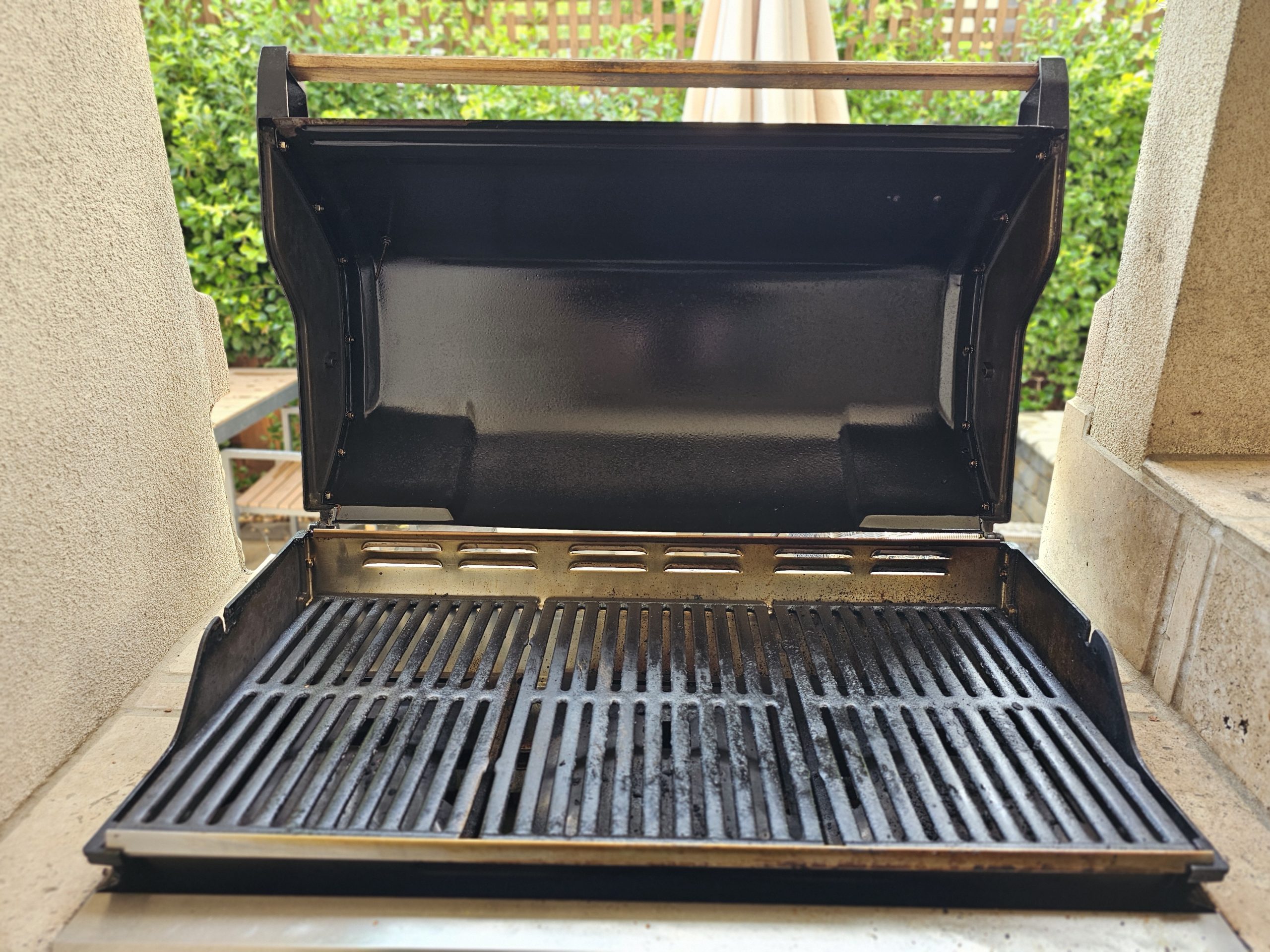 Coyote grill installation