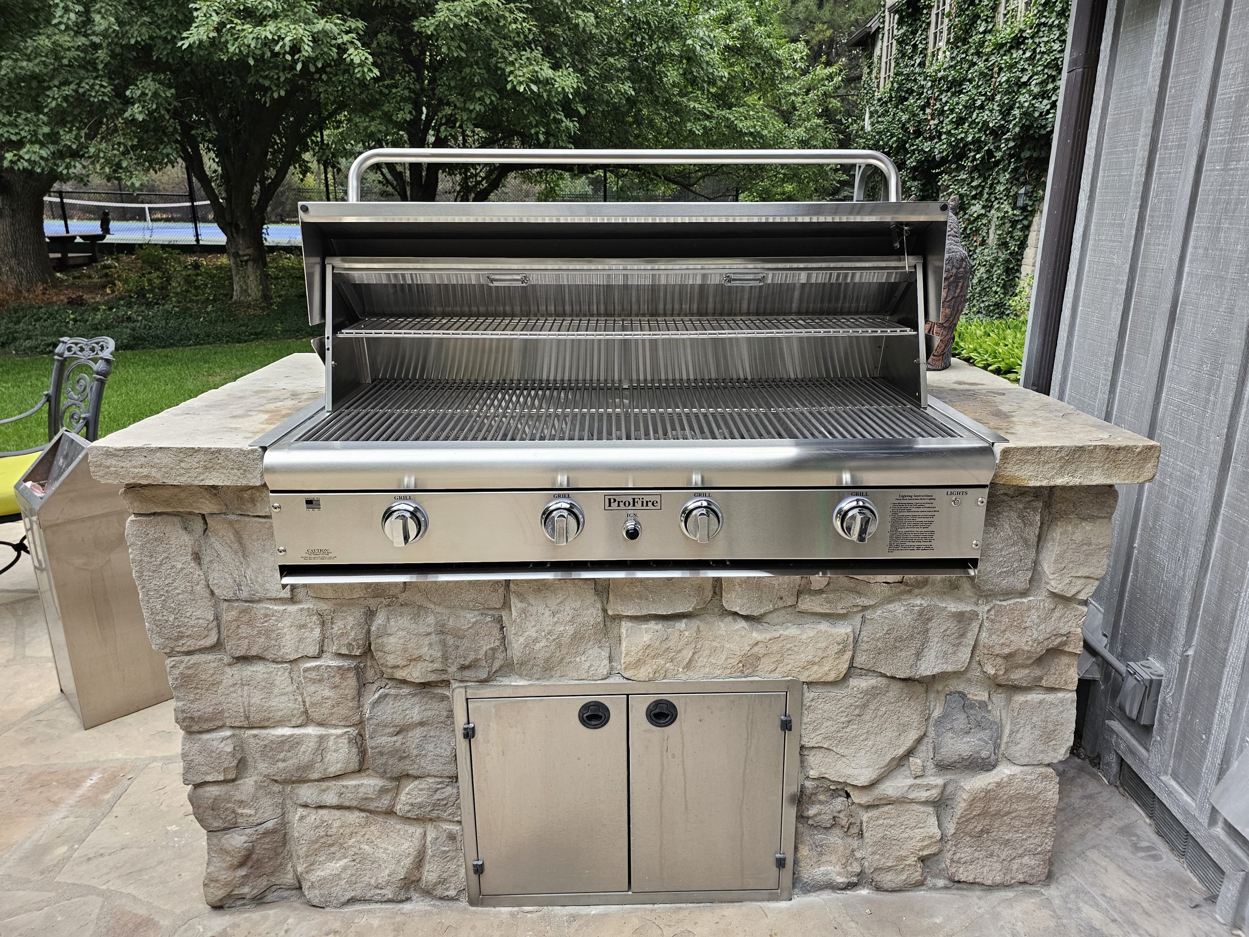 Profire grill installation