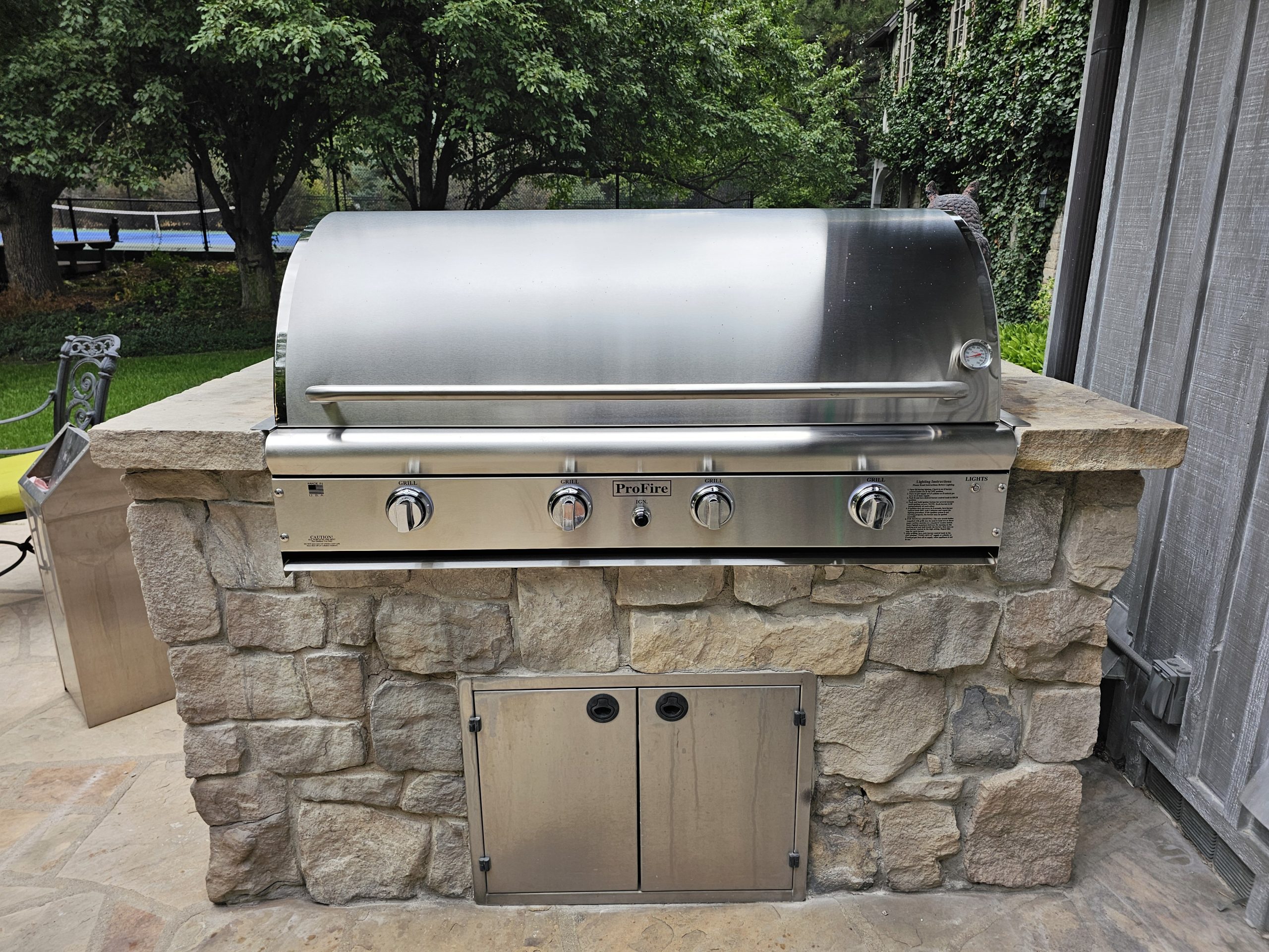 Profire grill installation