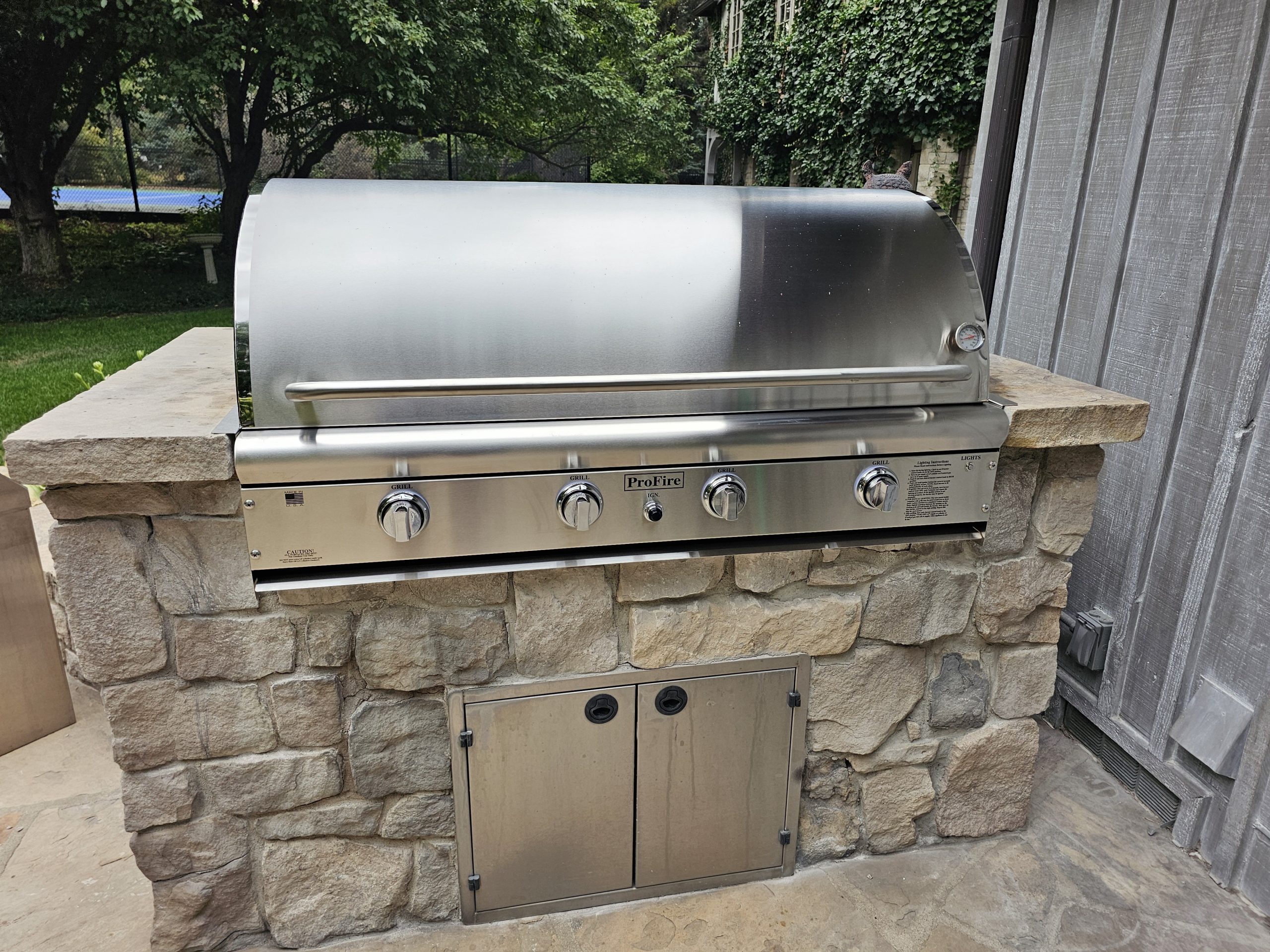 Profire grill installation