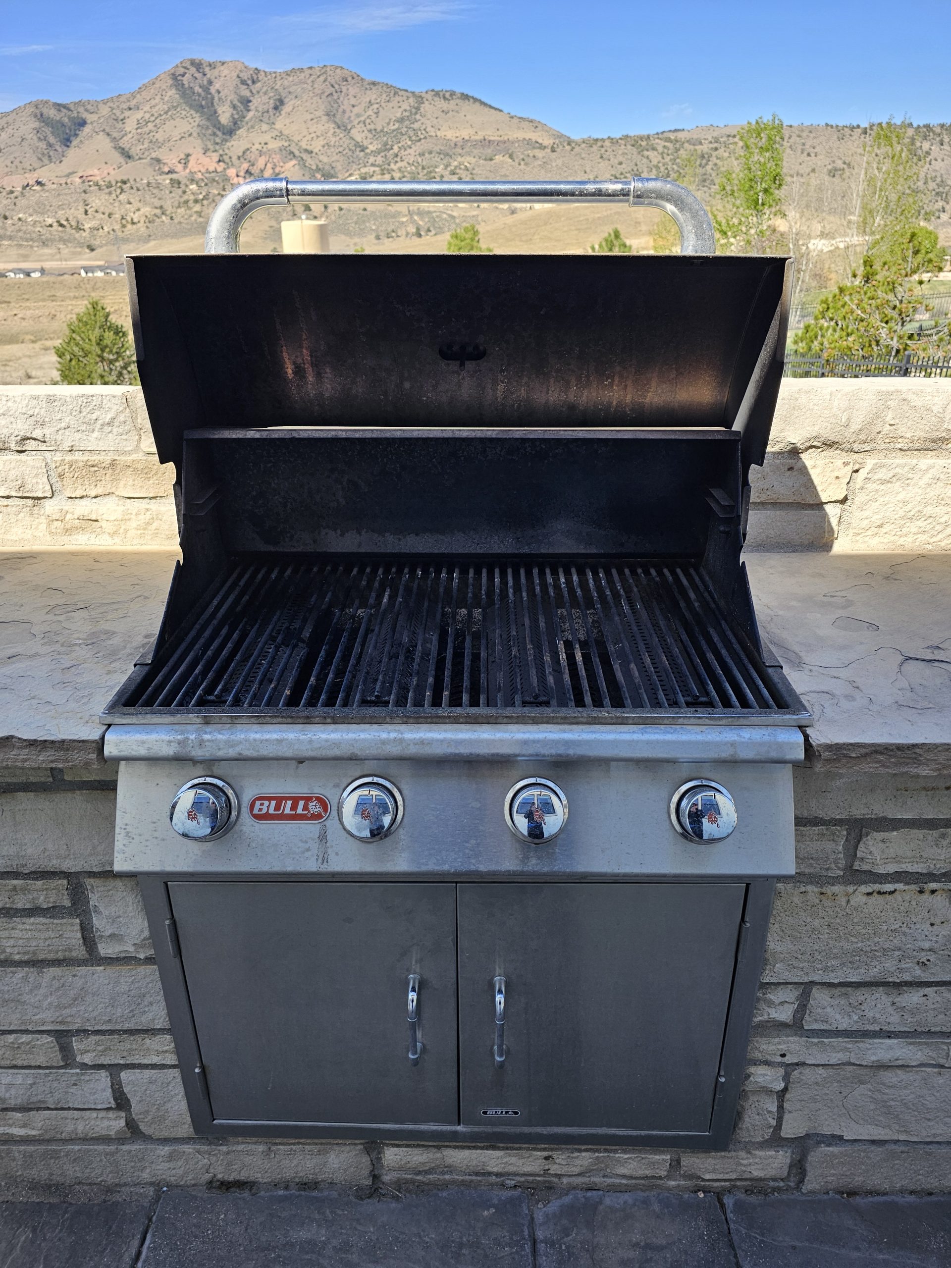 Bull griddle installation