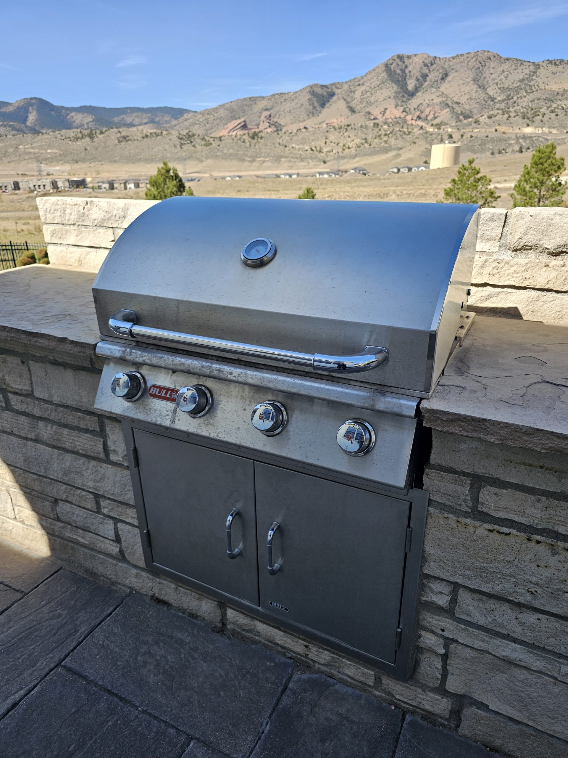 Bull griddle installation