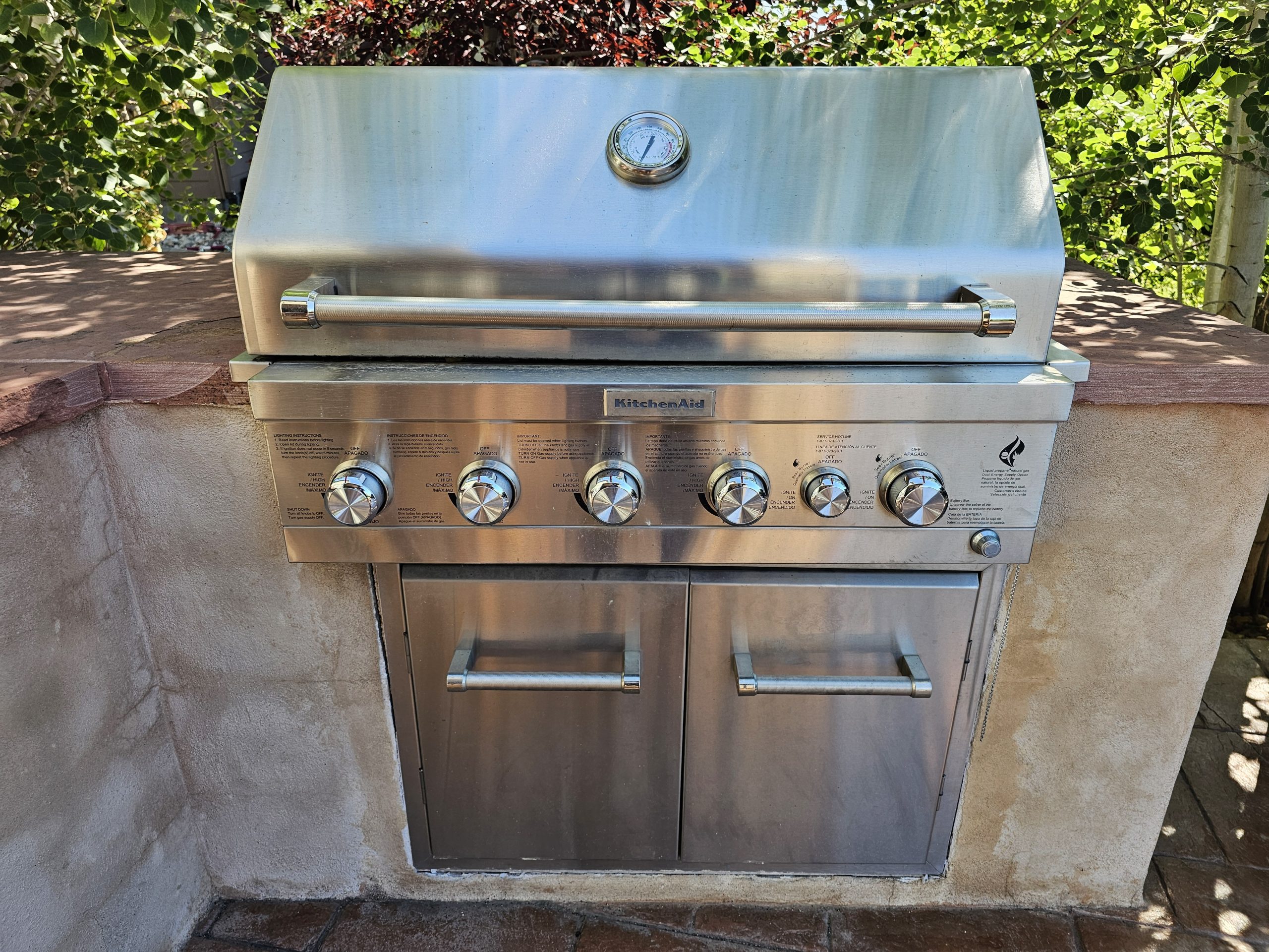 Summerset grill installation