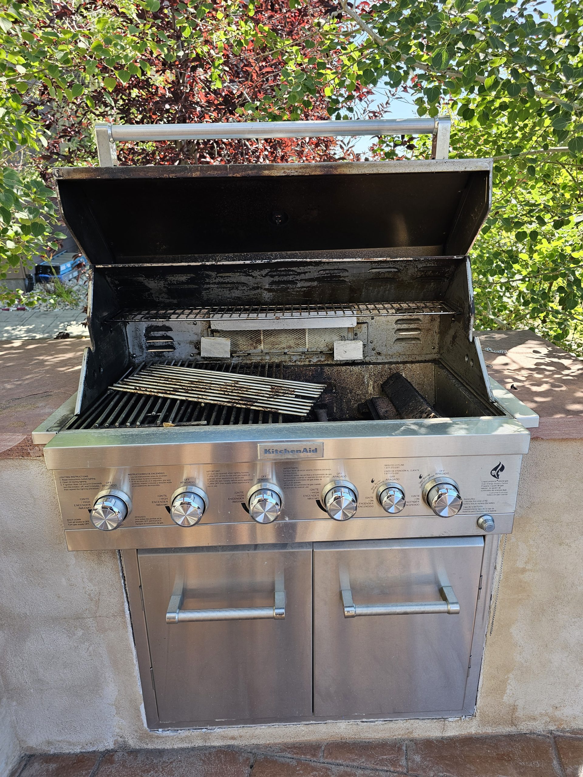 Summerset grill installation