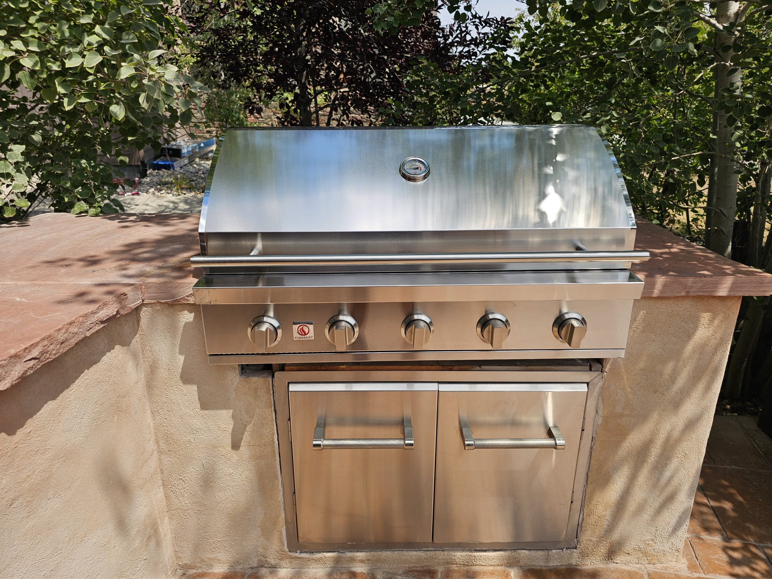 Summerset grill installation