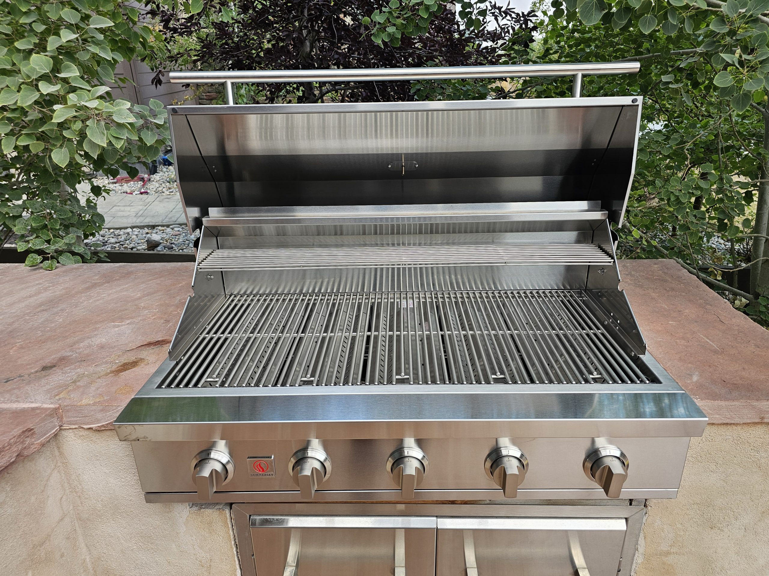 Summerset grill installation