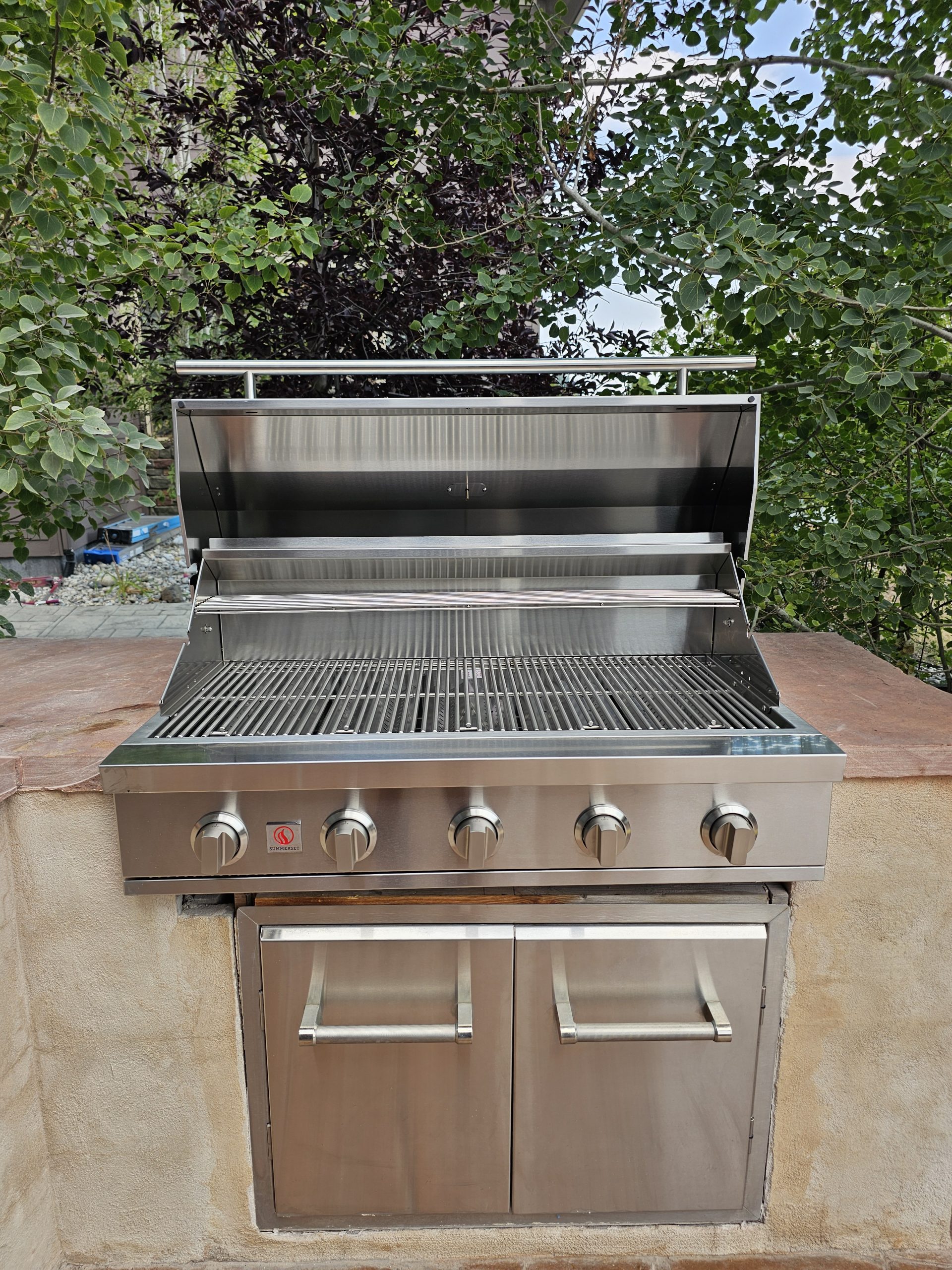 Summerset grill installation