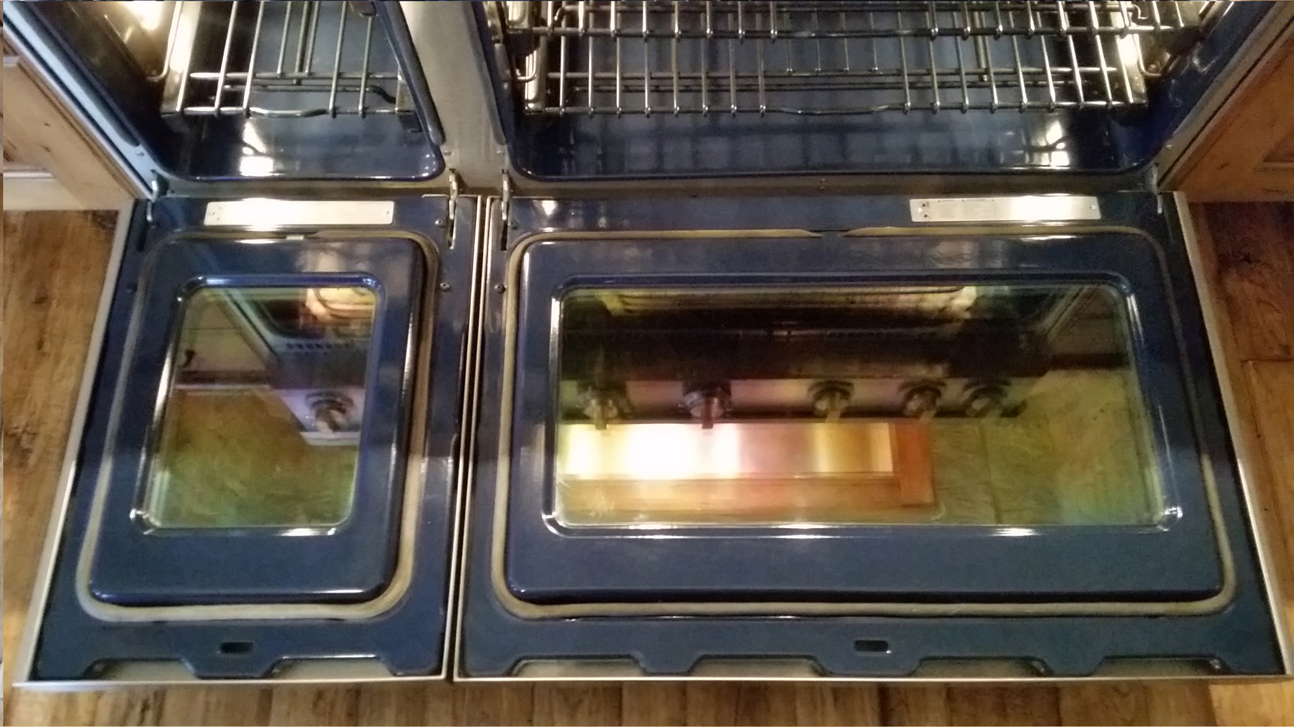 oven after cleaning