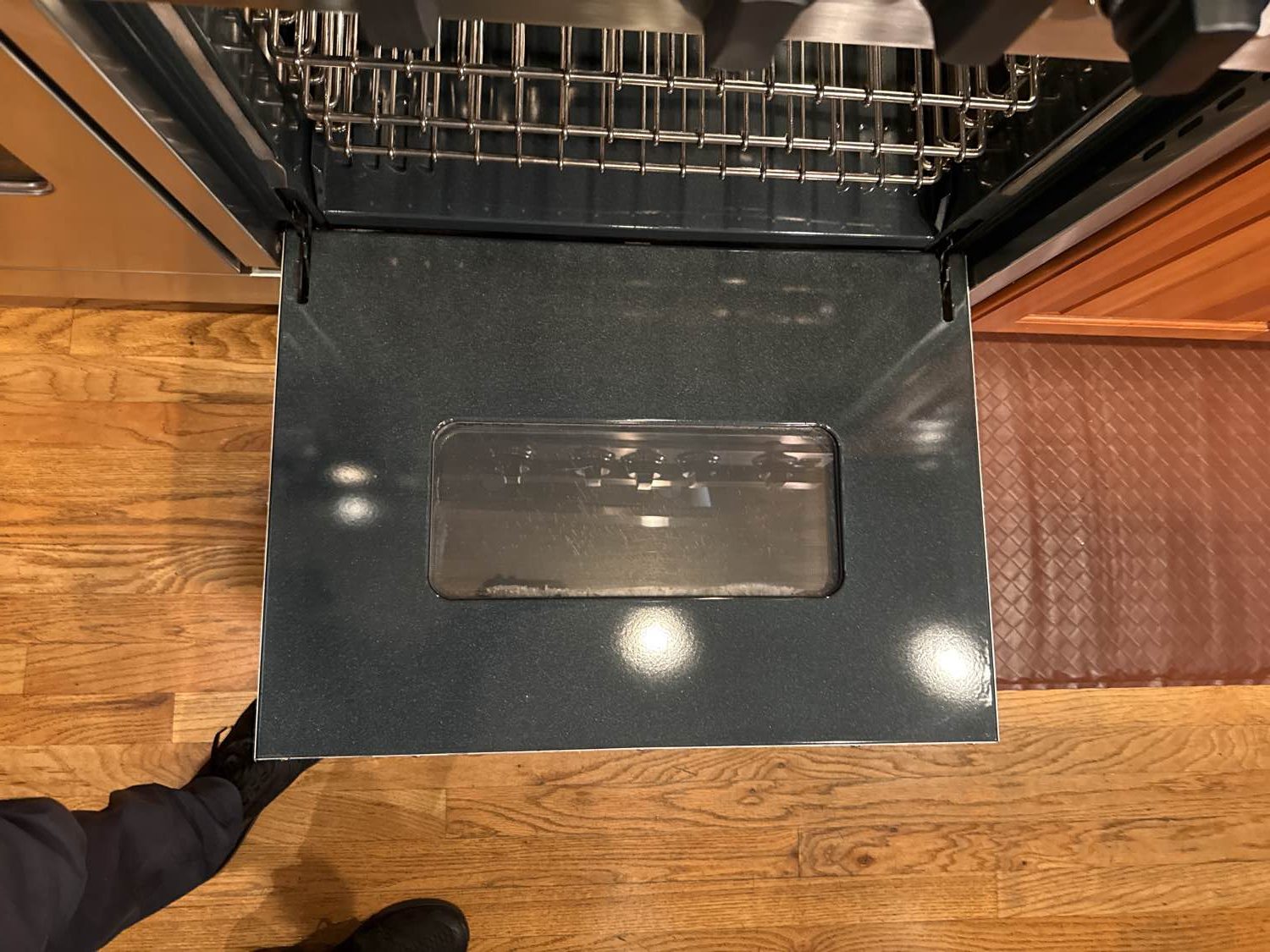 Viking range cleaning