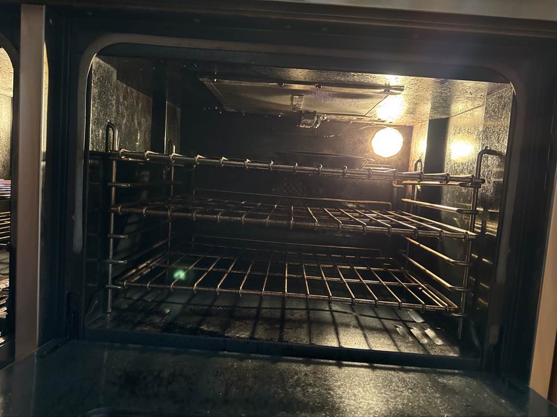 Viking range cleaning