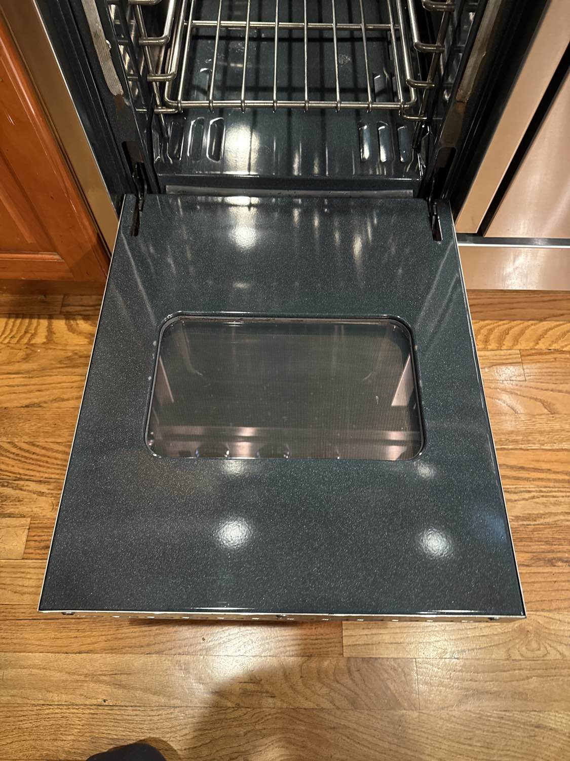 Viking range cleaning