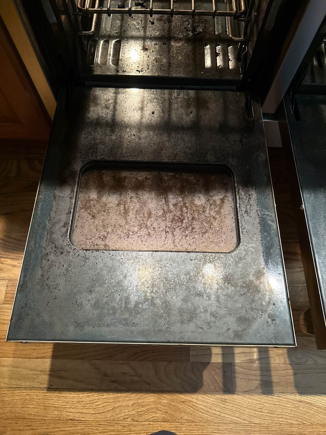 Viking range cleaning