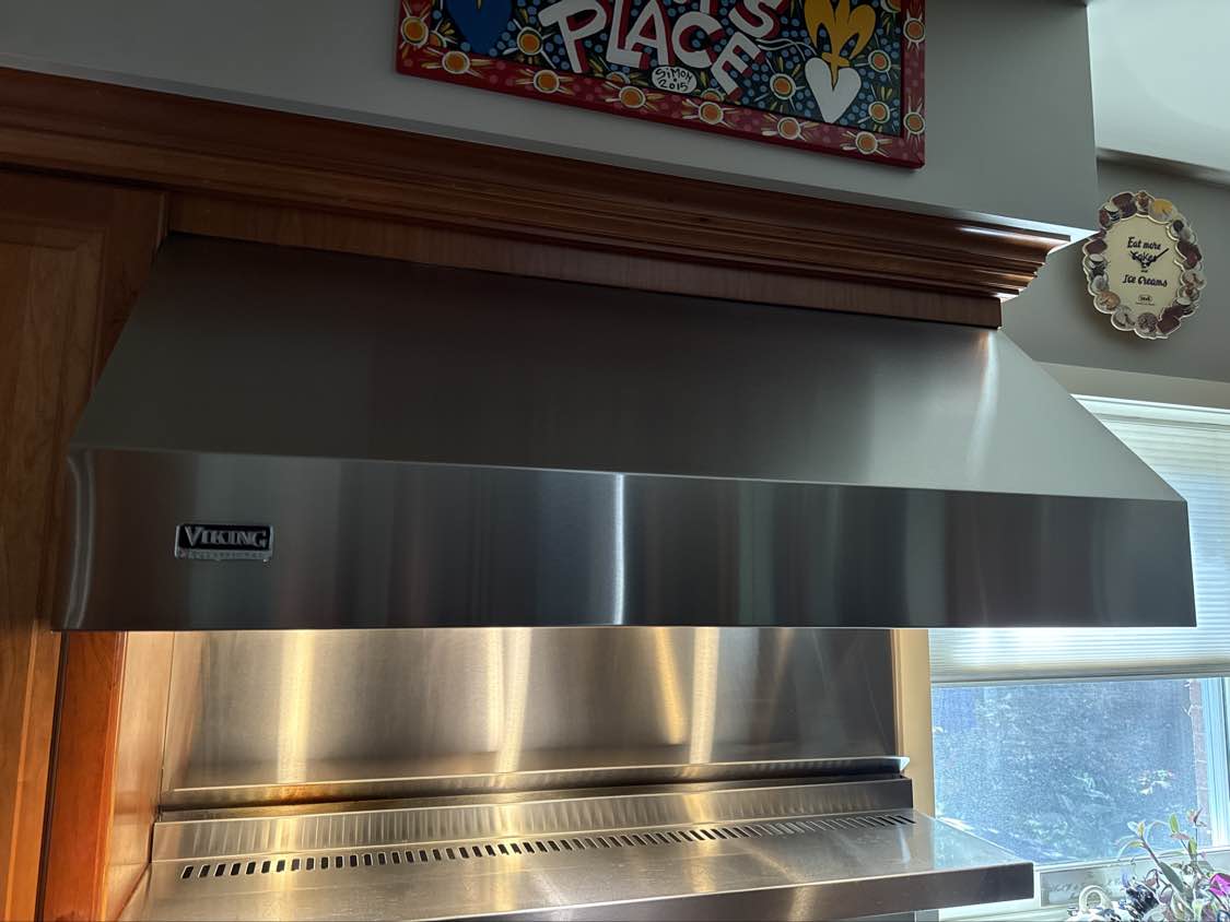 Viking vent hood cleaning