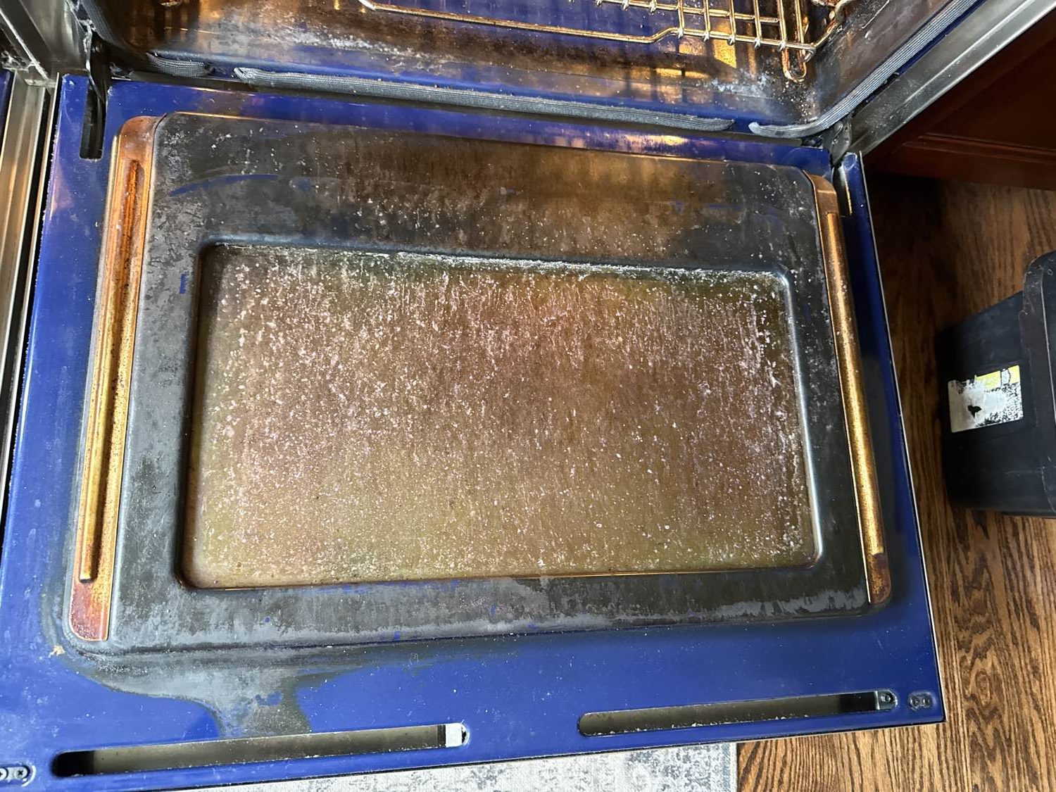 Wolf range cleaning