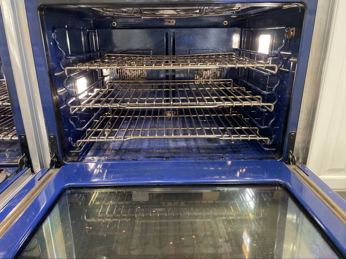 Wolf range cleaning